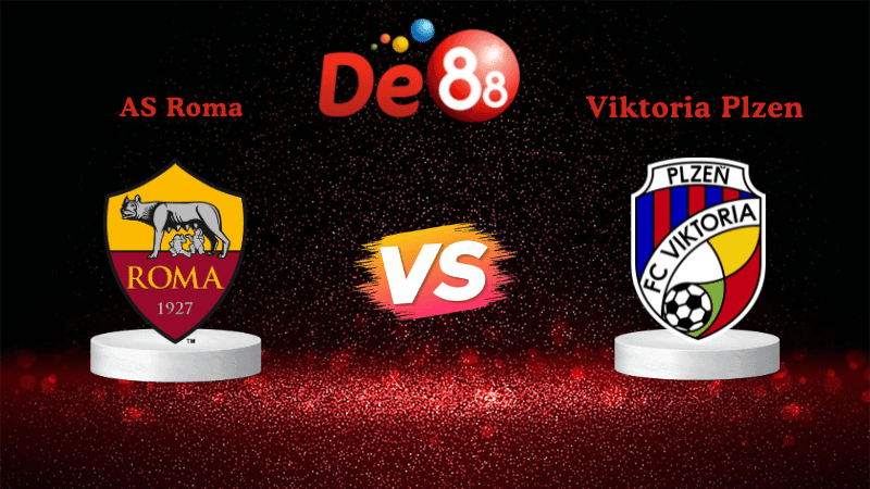 DE88 Nhận định Soi kèo AS Roma vs Viktoria Plzen 02h00 ngày 24/10/2025 - Europa League