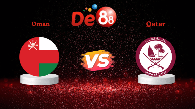 DE88 Soi kèo Oman vs Qatar 22h00 ngày 08/10/2025 - Vòng loại World Cup