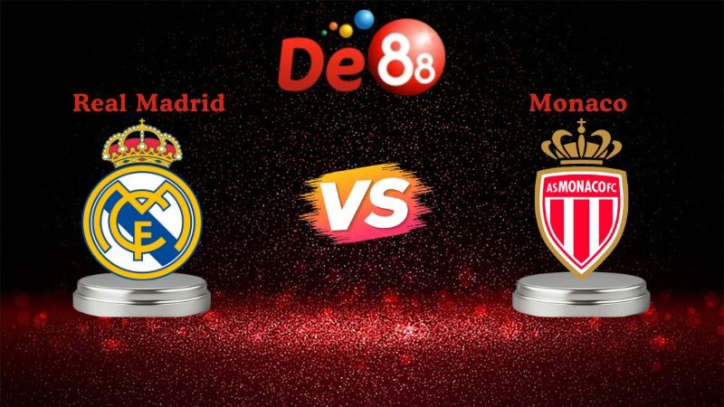 DE88 Soi kèo Real Madrid vs Monaco 03h00 ngày 21/01/2026 - Champions League