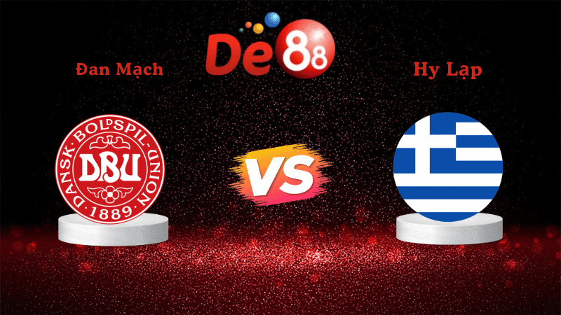 DE88 Soi kèo Đan Mạch vs Hy Lạp 01h45 ngày 13/10/2025 - Vòng loại World Cup 2026
