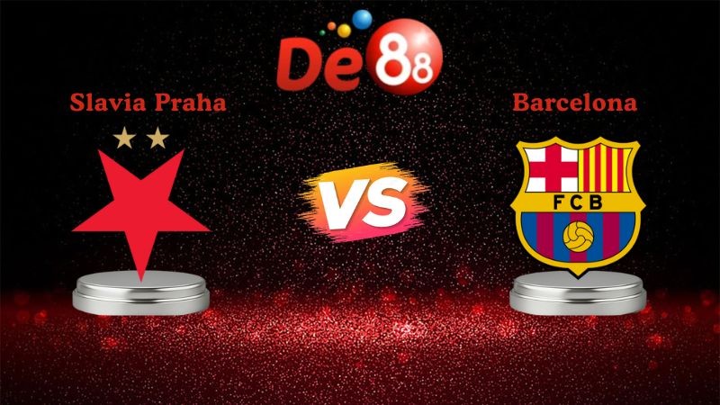 DE88 Soi kèo Slavia Praha vs Barcelona 03h00 ngày 22/01/2026 - Champions League