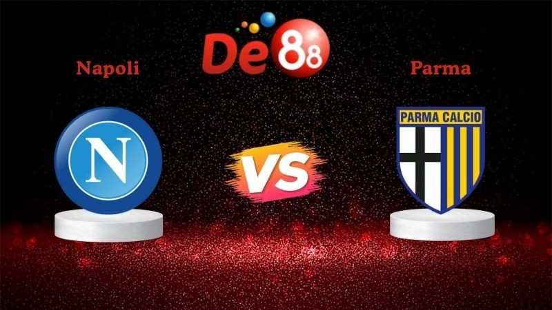 DE88 Soi kèo Napoli vs Parma 00h30 ngày 15/01/2026 - Serie A