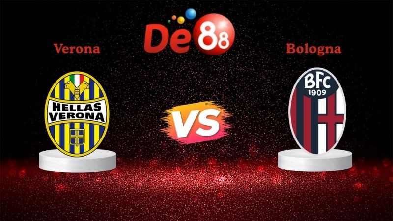 DE88 Soi kèo Verona vs Bologna 00h30 ngày 16/01/2026 - Serie A