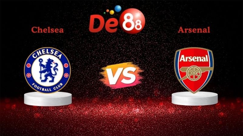 DE88 Soi kèo Chelsea vs Arsenal 03h00 ngày 15/01/2026 - Cúp EFL